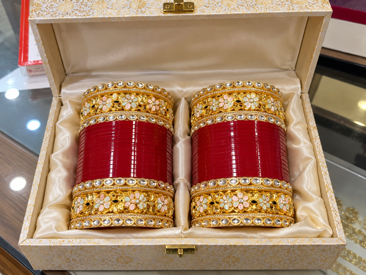 Red Chura set